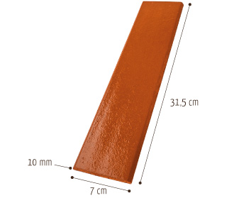 FACHALETA 31.5 X7 NAT.TERRAC.45 U DCT