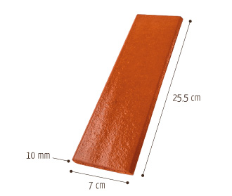 FACHALETA 7X25,5 COLOR NATURAL DCT